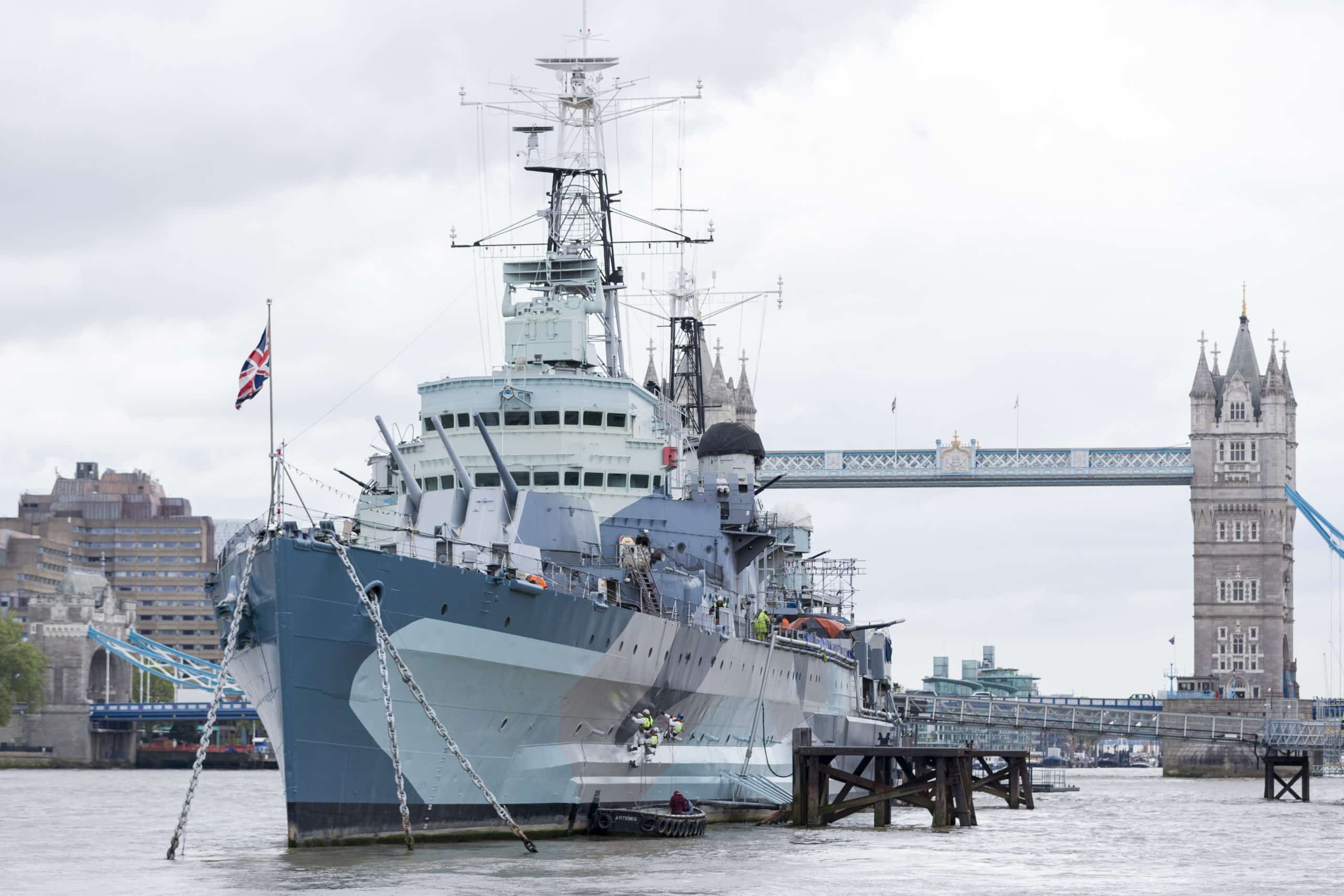 Jotun sponsors HMS Belfast restoration