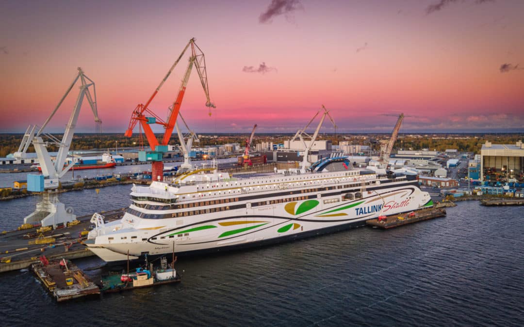 Nor-Maali paints Carnival’s Celebration and Tallink Steel’s MyStar