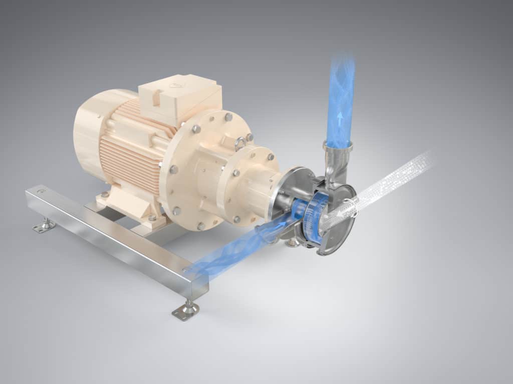 The YSTRAL Conti-TDS inline dispersing machine