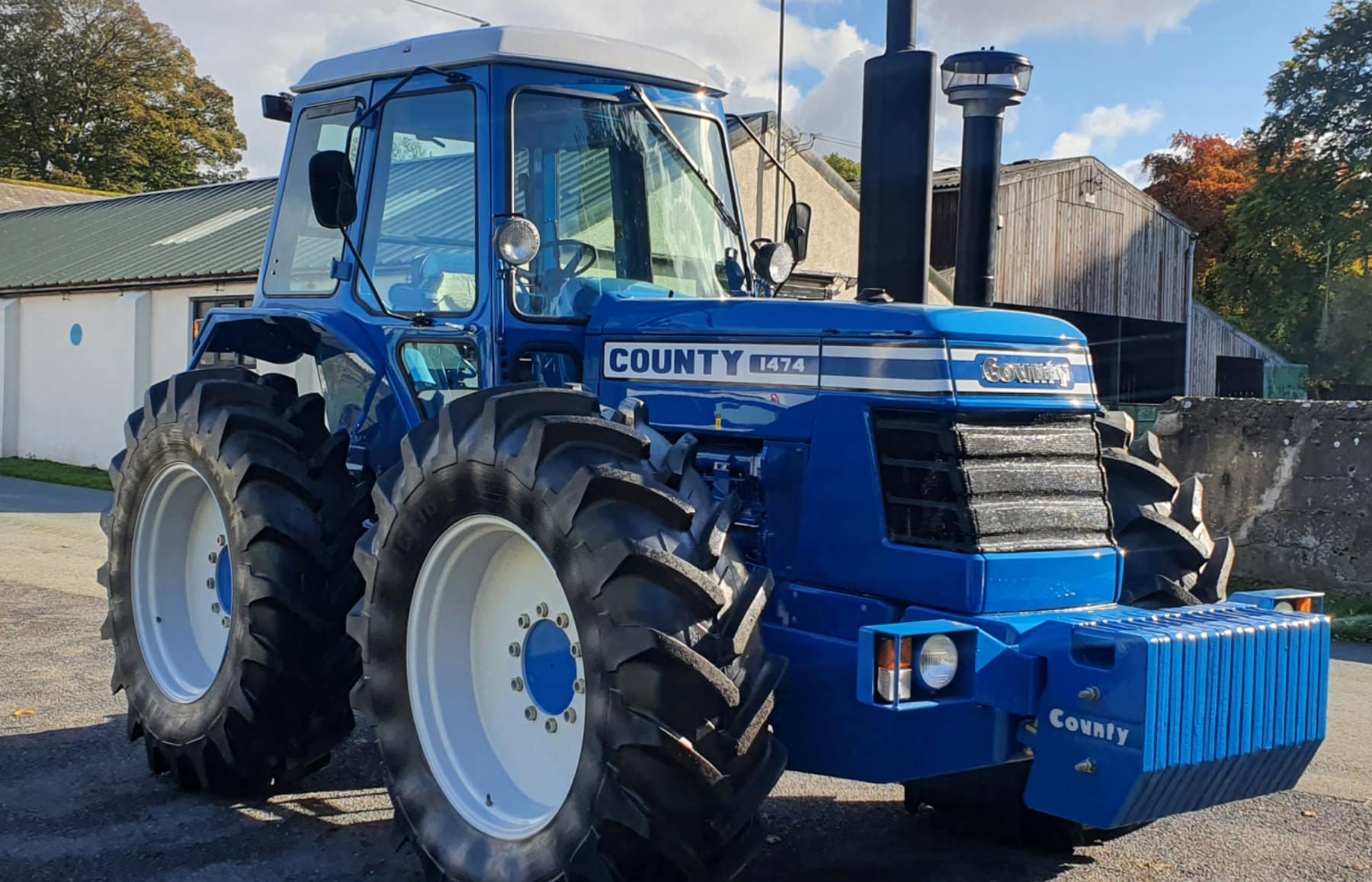 A blue County 1474