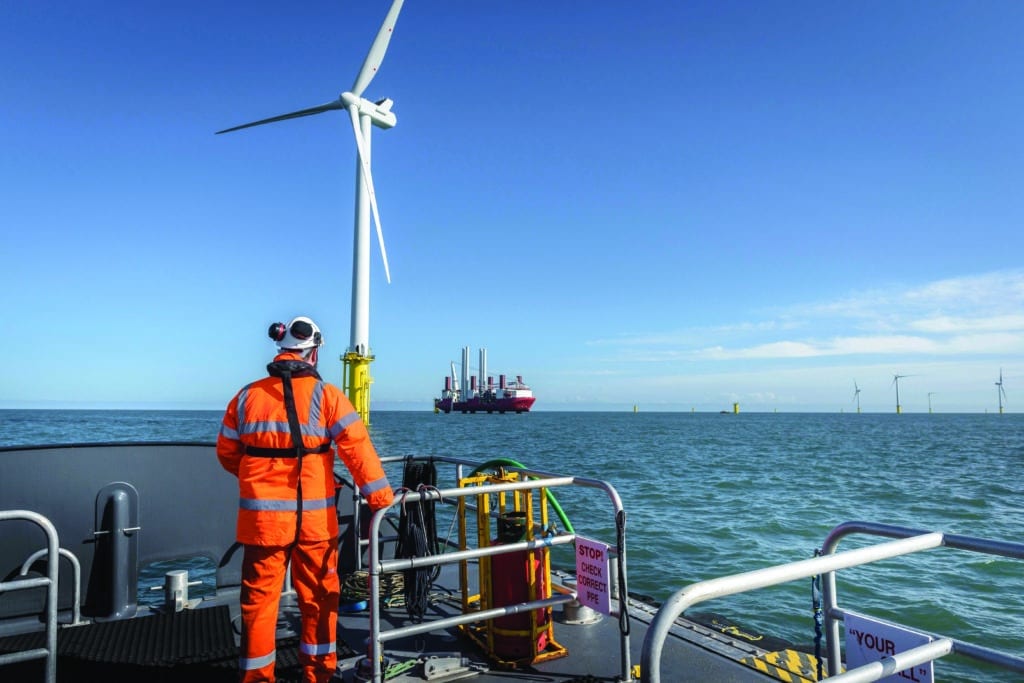 Repairs to offshore wind towers is difficult