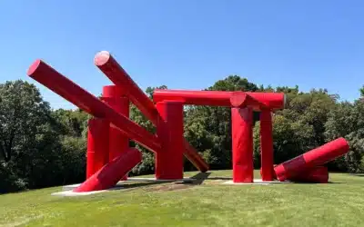 Flagship sculpture gleams after restoration project