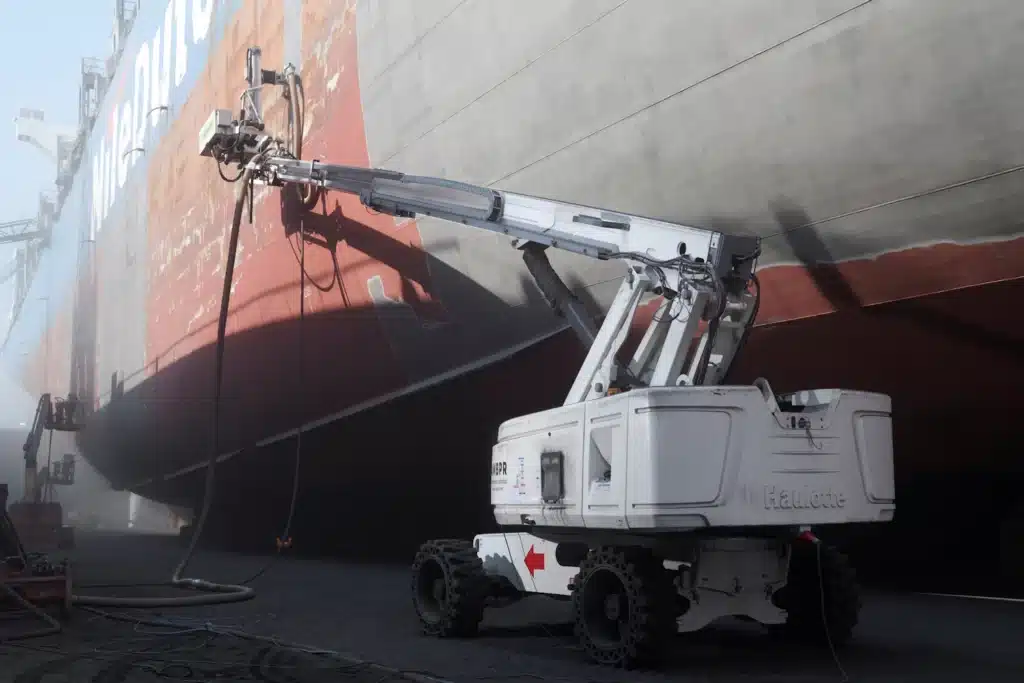 AMBPR Autonomous Mobile Blast & Paint Robot