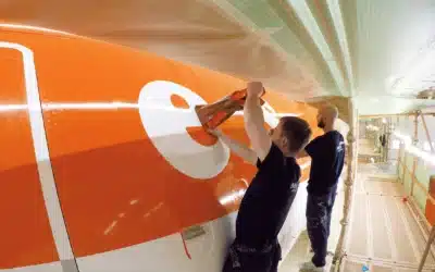 easyjet trials innovative lightweight aero-paint