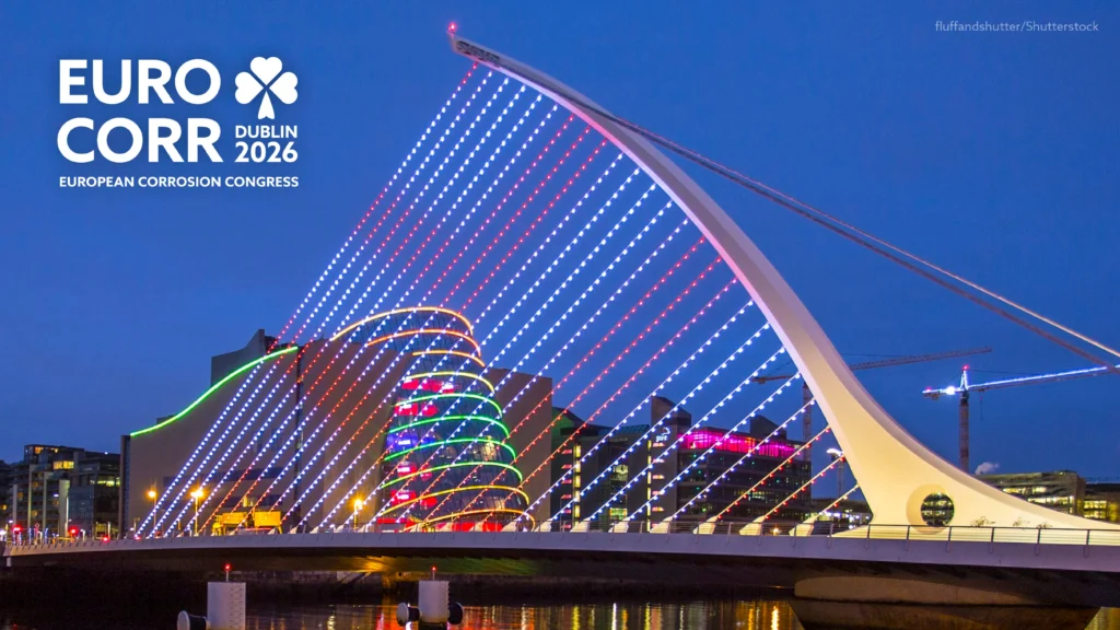 EUROCORR 2026 is in Gareth Hind's home town of Dublin