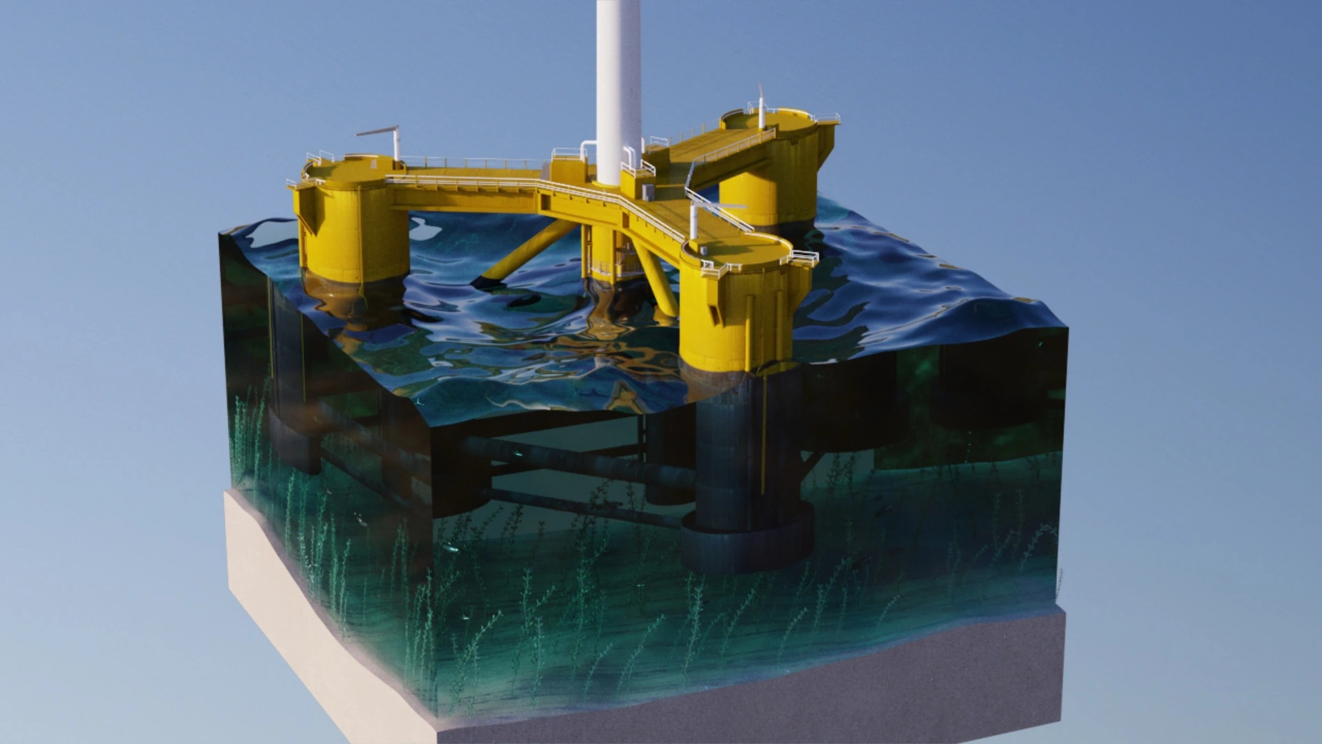 Marine solutions benefit floating offshore wind